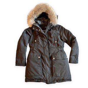 Andrew Marc Puffer | Parka Fur Hoodie Jacket Size M